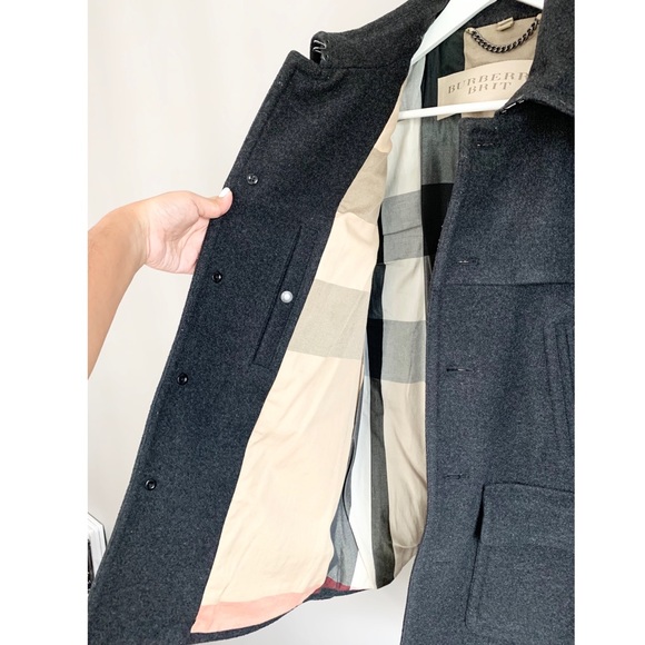 Mens Burberry Brit Wool Jacket - Picture 5 of 14